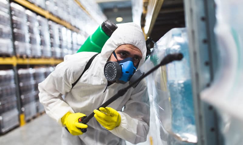 Sanitizadora de ambiente profissional no Horto do Ipê